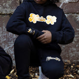 Kreative Kid Sweatsuit (Black, Gold & White)